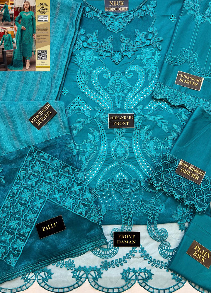 Zainab Chottani Cotton Suit-Aarasta