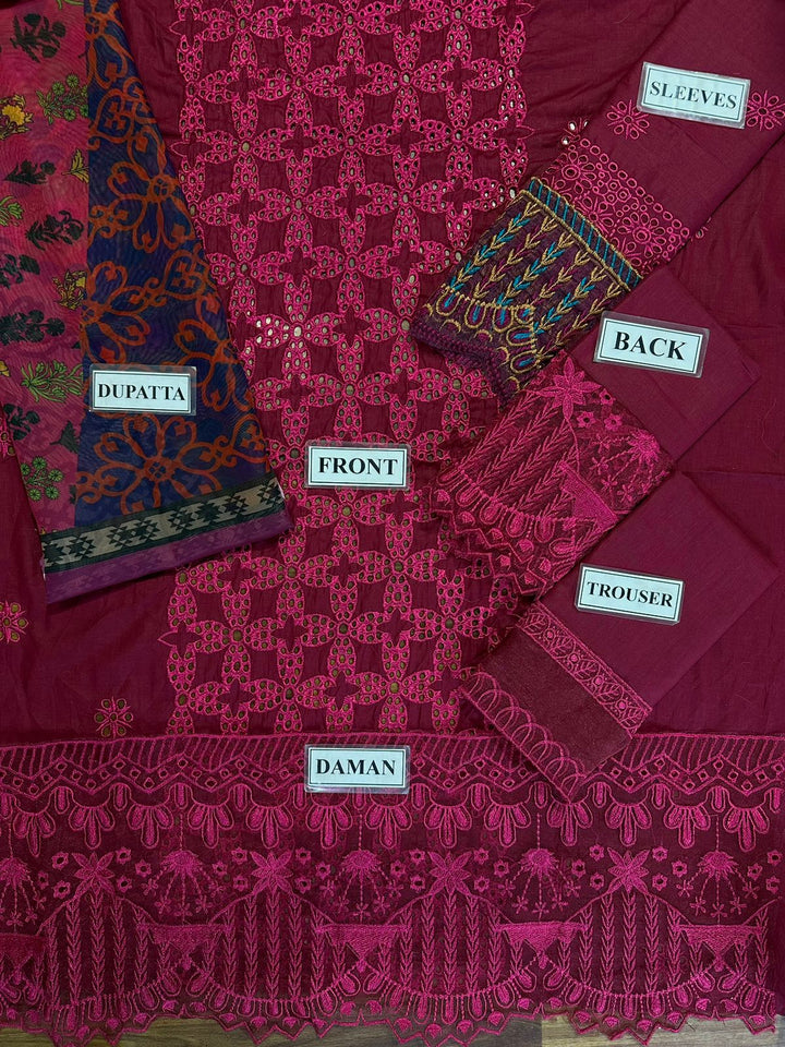 Zainab Chottai Cotton Suit-Aarasta