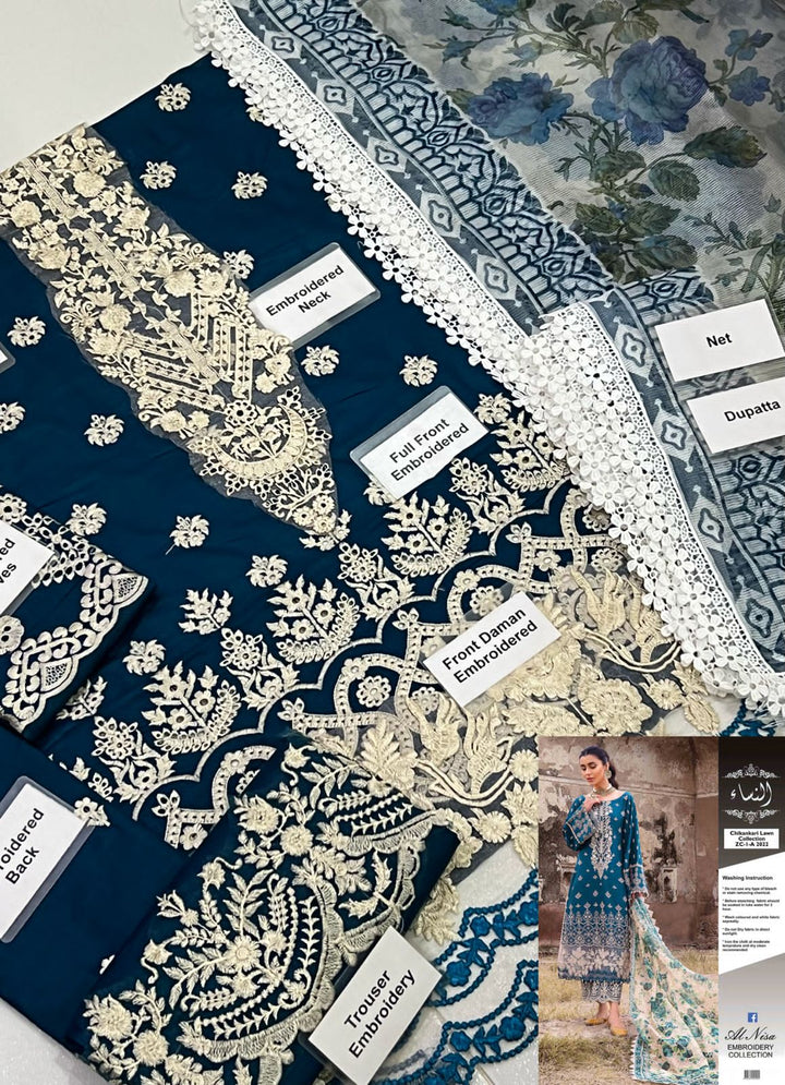 Zainab Chottani Cotton Suit-Aarasta