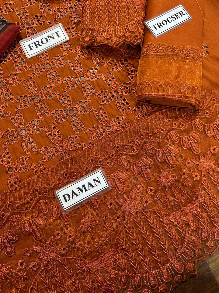 Zainab Chottai Cotton Suit-Aarasta