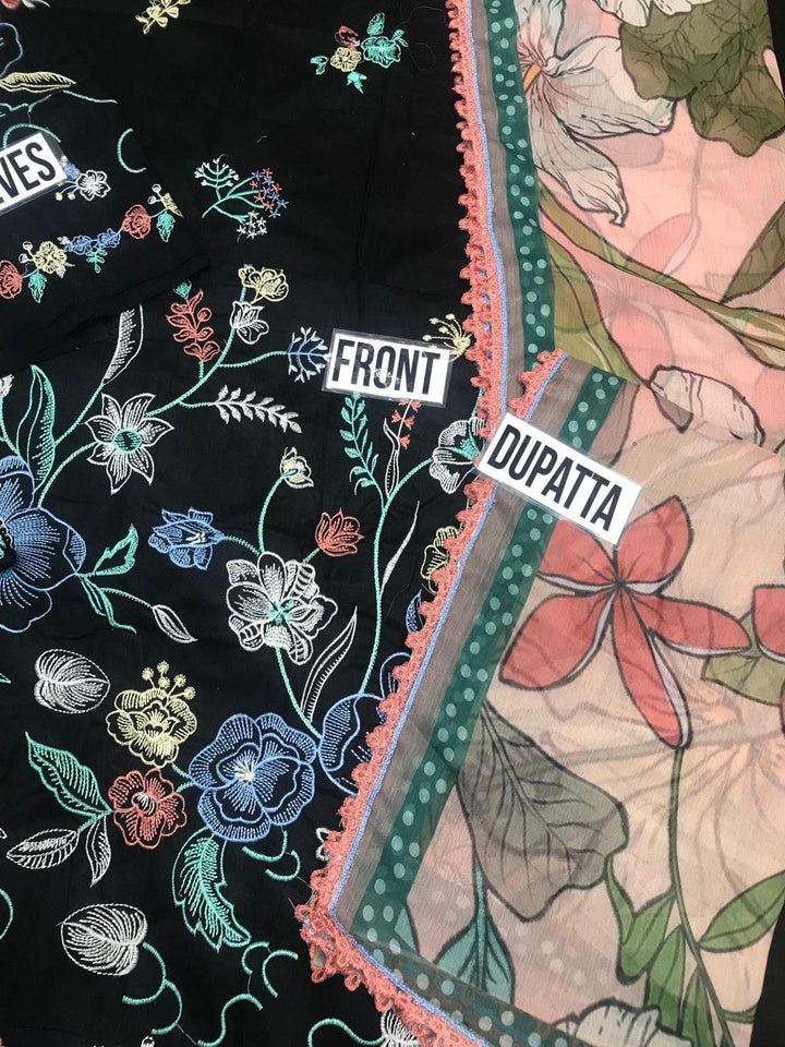 Zara Shahjahan Cotton Suit-Aarasta