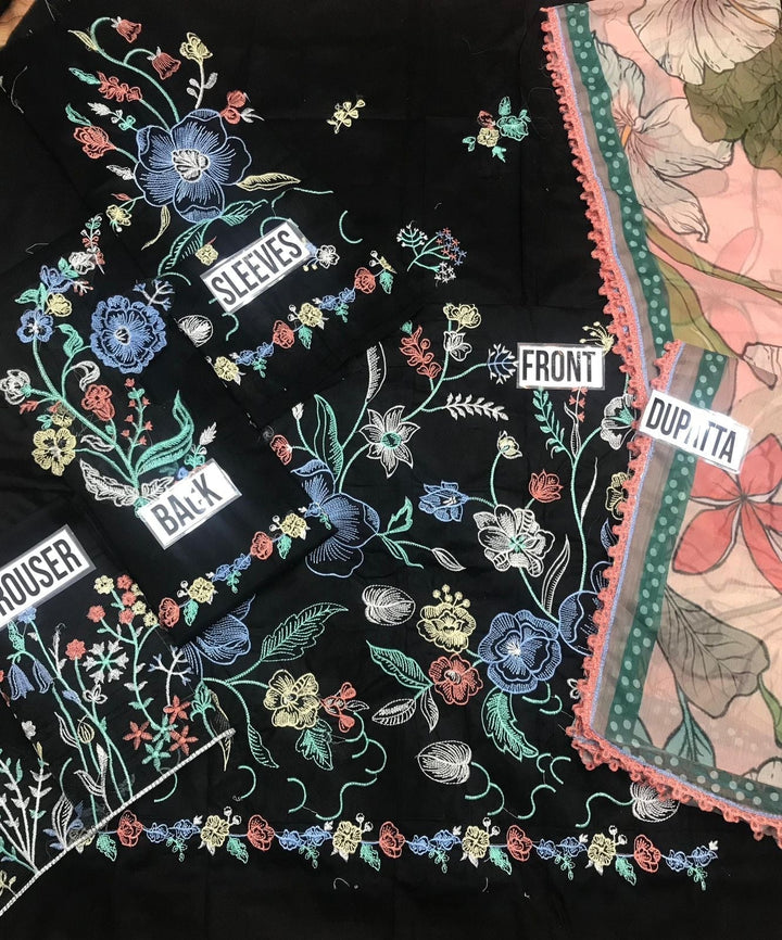 Zara Shahjahan Cotton Suit-Aarasta