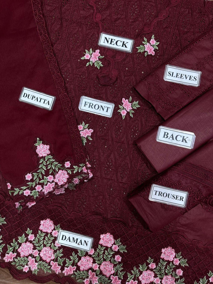 Zarqash Cotton Suit-Aarasta