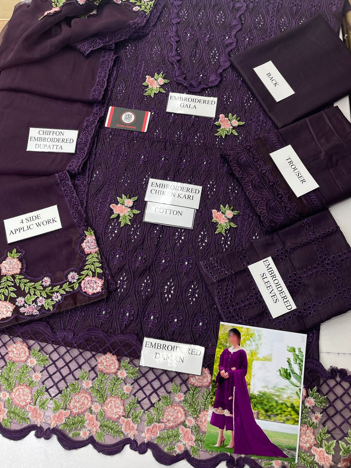 Zarqash Cotton Suit-Aarasta