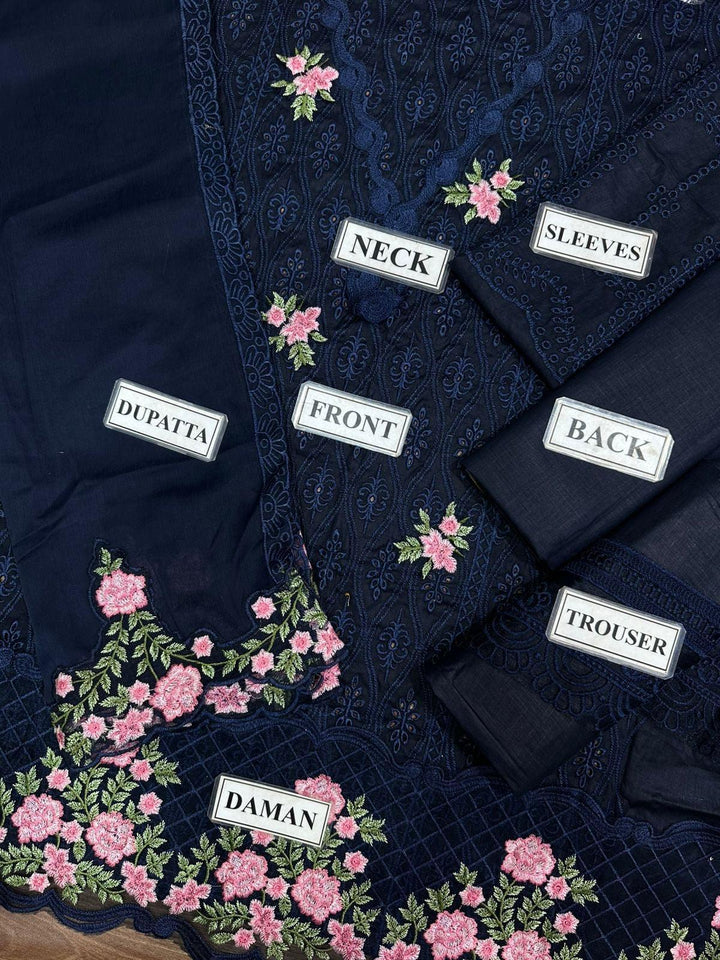 Zarqash Cotton Suit-Aarasta