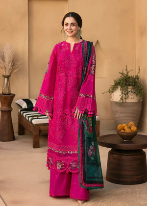 Crimson Cotton Suit