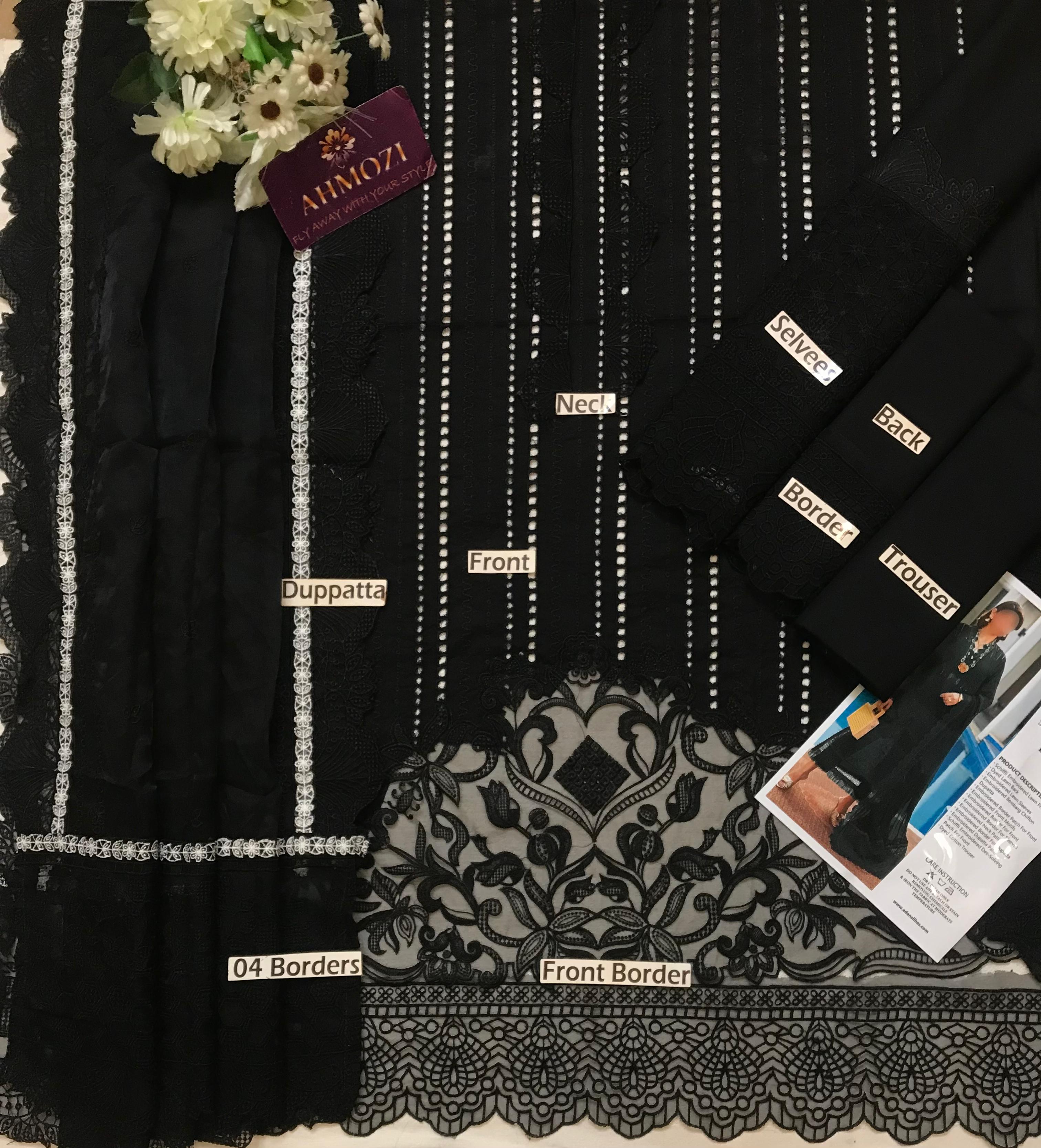Adan Libas Lawn Suit-Aarasta
