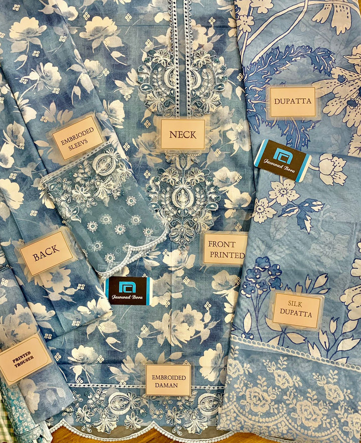 Afrozeh Lawn Suit-Aarasta