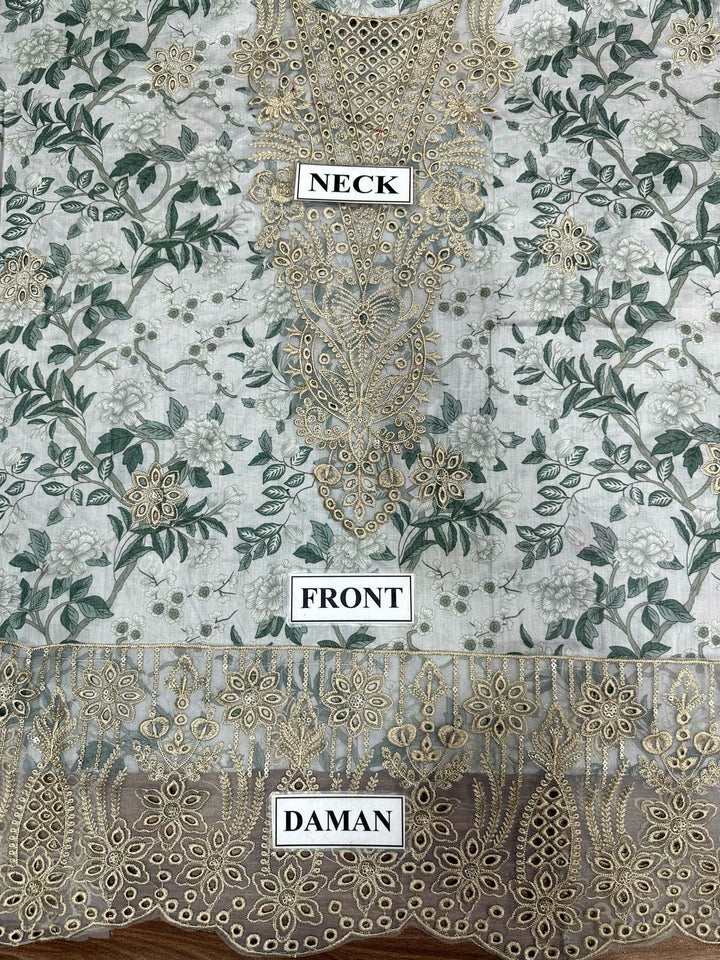 Afrozeh Lawn Suit-Aarasta