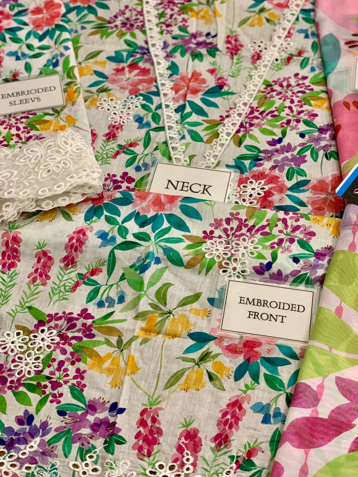 Afrozeh Lawn Suit-Aarasta