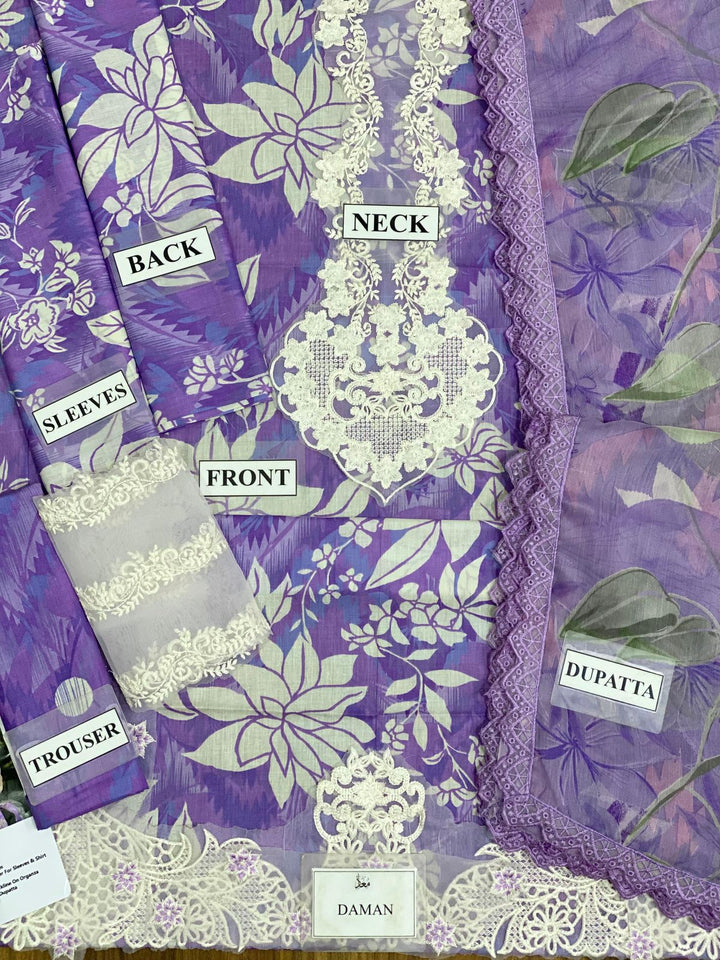 Aneela's Lawn Suit-Aarasta