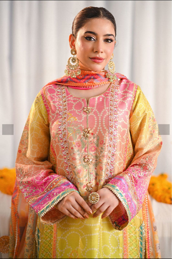 Ansab Jhangir Swiss Lawn Suit-Aarasta