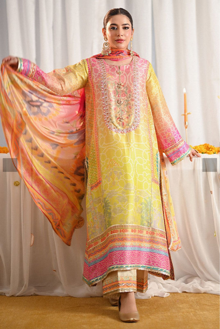 Ansab Jhangir Swiss Lawn Suit-Aarasta