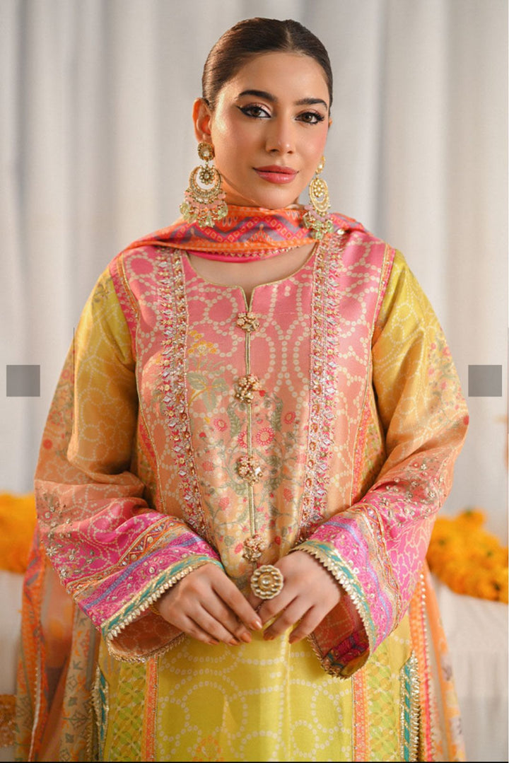 Ansab Jhangir Swiss Lawn Suit-Aarasta