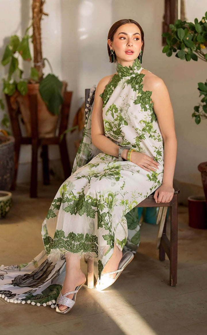 Asifa Nabeel Lawn Suit-Aarasta