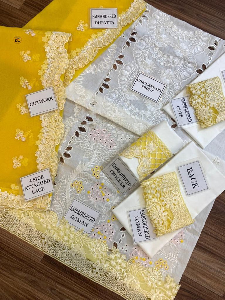 Asifa Nabeel Lawn Suit-Aarasta