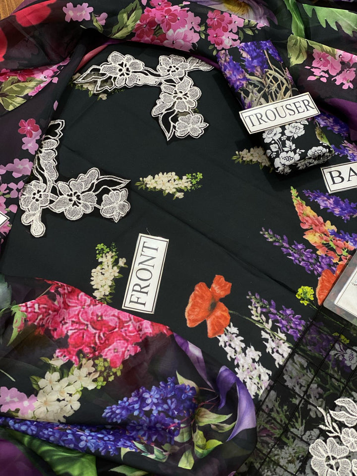 Asifa Nabeel Lawn Suit-Aarasta