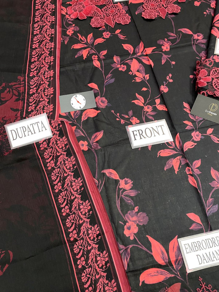 Asifa Nabeel Lawn Suit-Aarasta