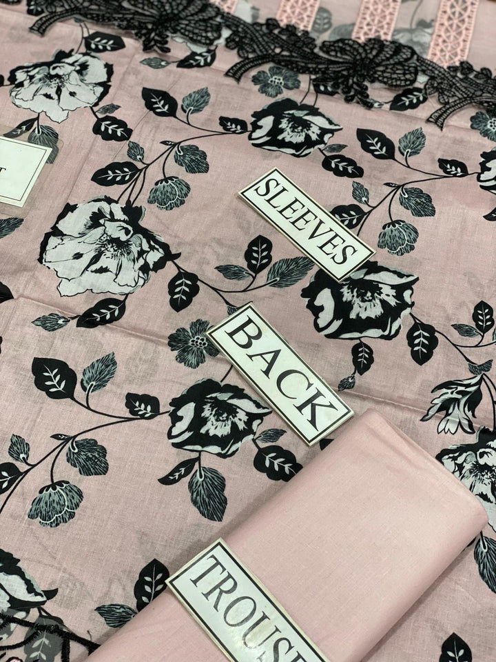 Asifa Nabeel Lawn Suit-Aarasta