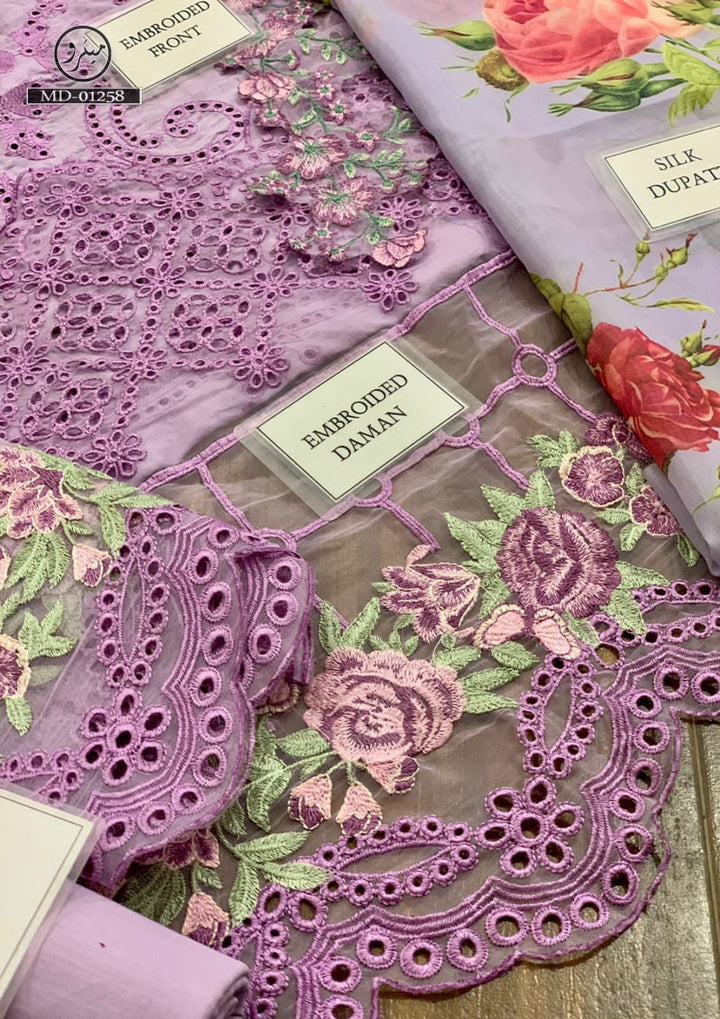 Asifa Nabeel Lawn Suit-Aarasta