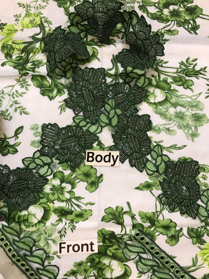 Asifa Nabeel Lawn Suit-Aarasta