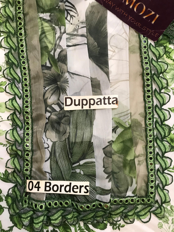 Asifa Nabeel Lawn Suit-Aarasta