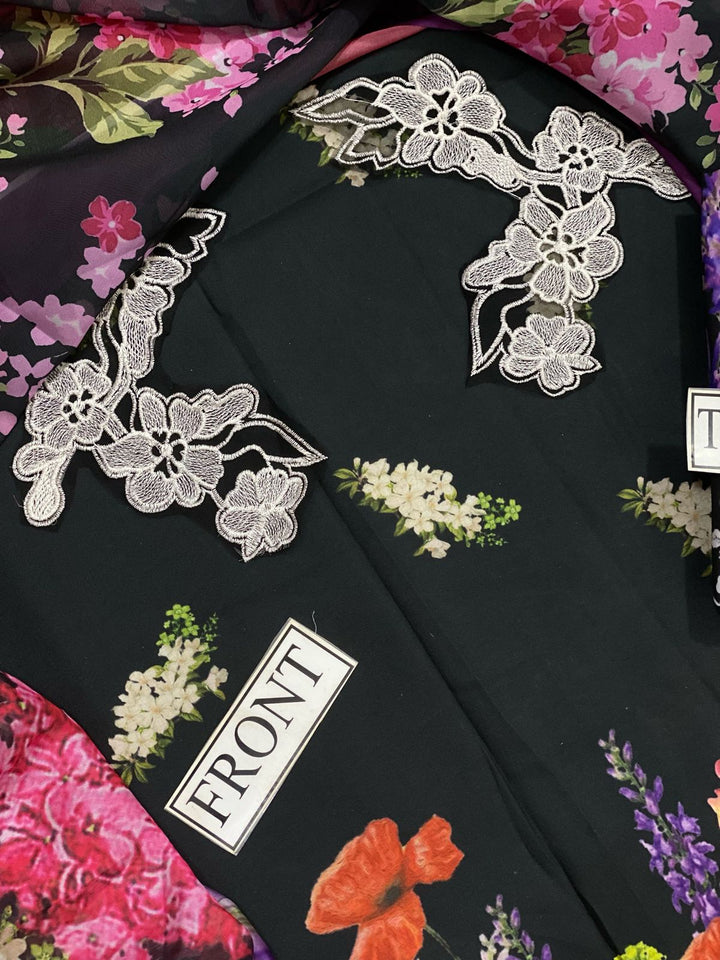 Asifa Nabeel Lawn Suit-Aarasta