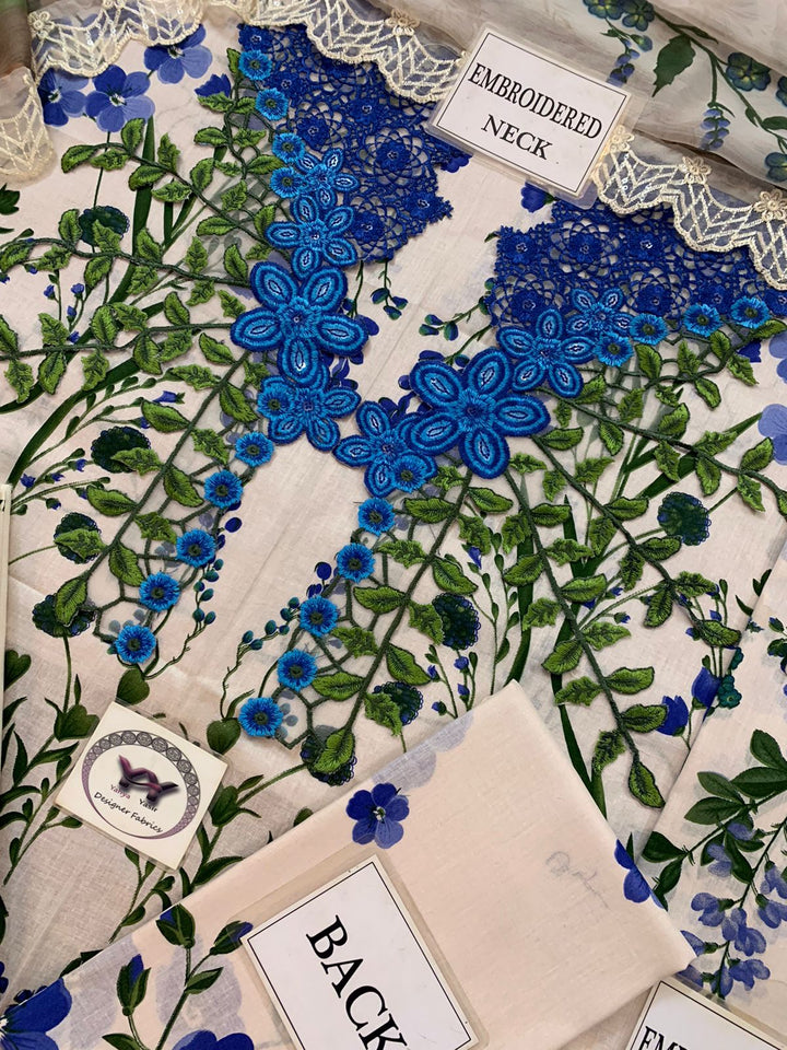 Asifa Nabeel Lawn Suit-Aarasta