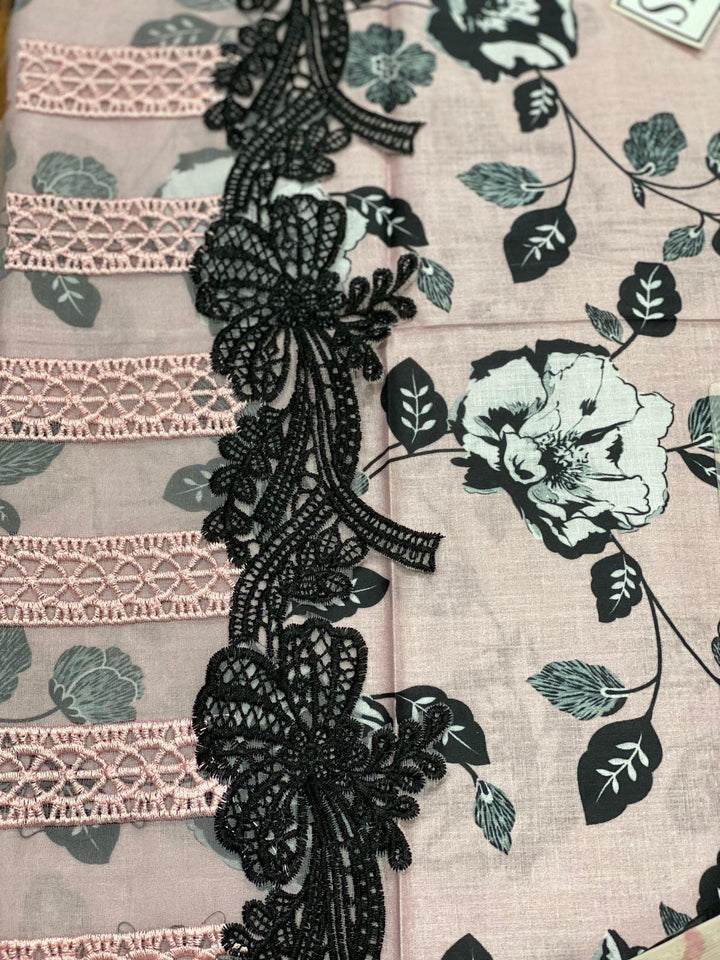 Asifa Nabeel Lawn Suit-Aarasta