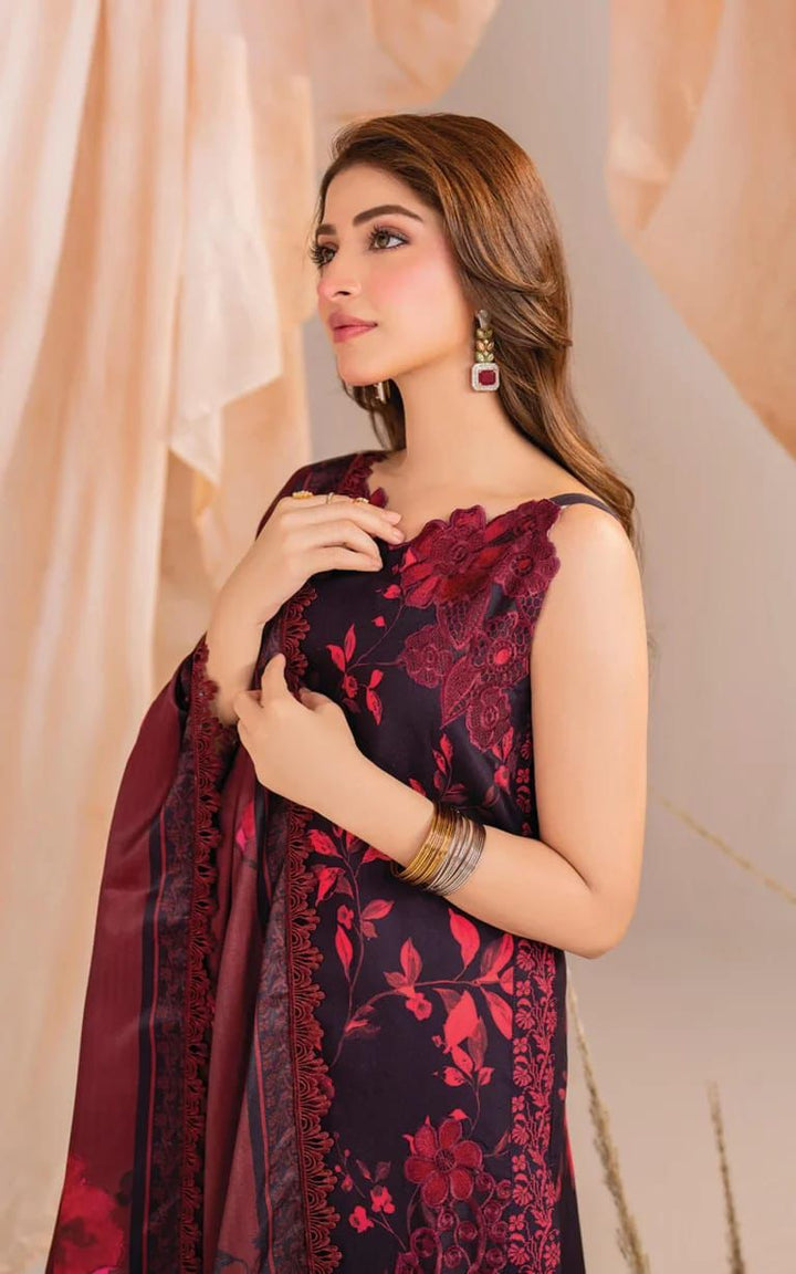 Asifa Nabeel Lawn Suit-Aarasta