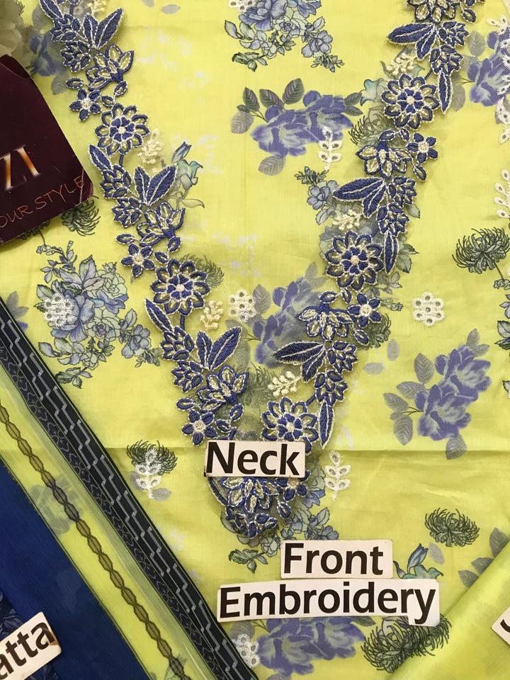 Asifa Nabeel Lawn Suit-Aarasta