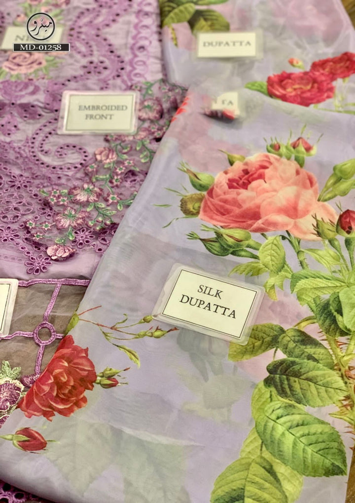 Asifa Nabeel Lawn Suit-Aarasta