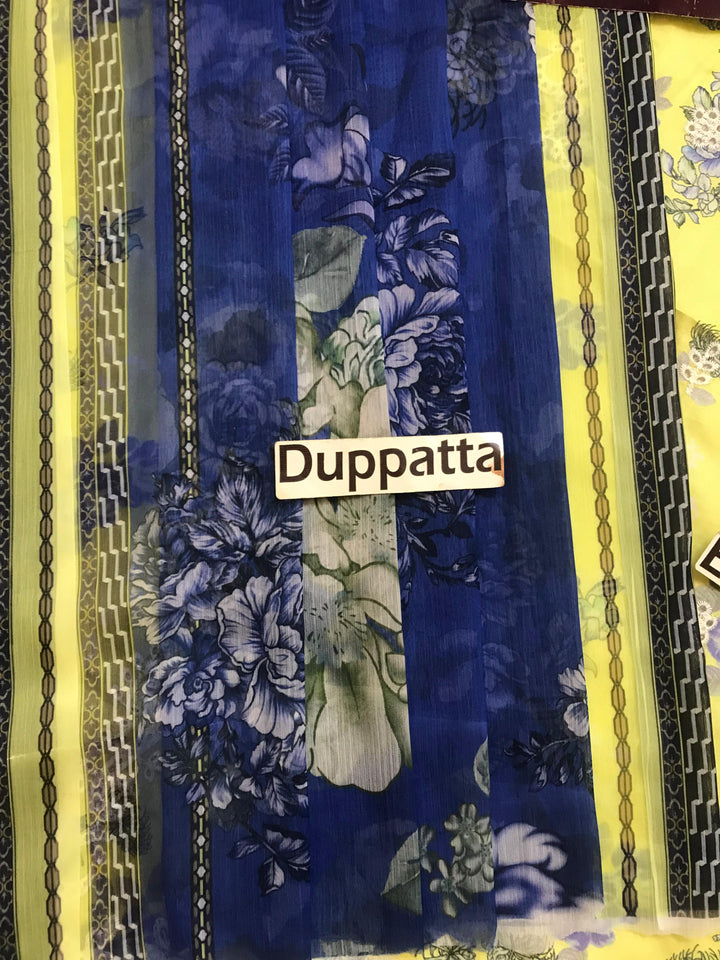 Asifa Nabeel Lawn Suit-Aarasta