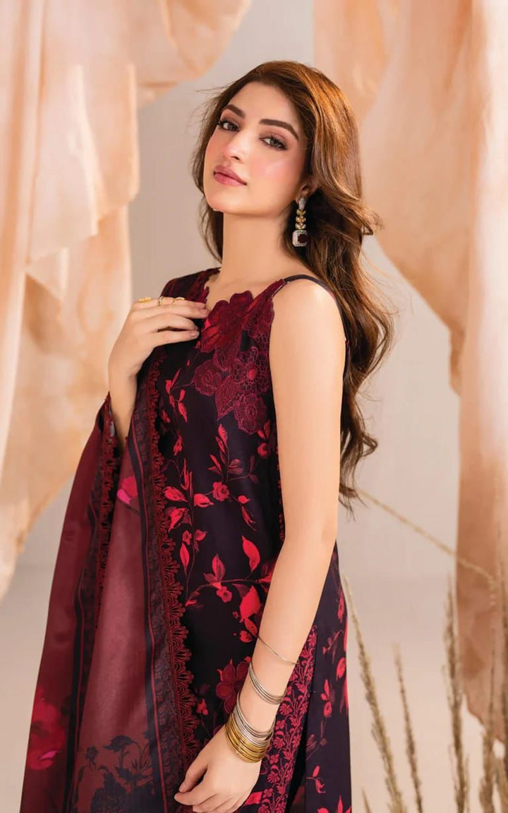 Asifa Nabeel Lawn Suit-Aarasta