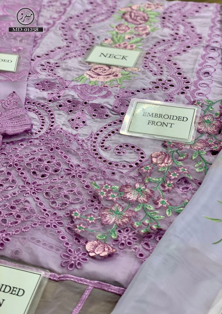 Asifa Nabeel Lawn Suit-Aarasta