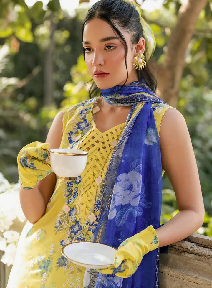 Asifa Nabeel Lawn Suit-Aarasta