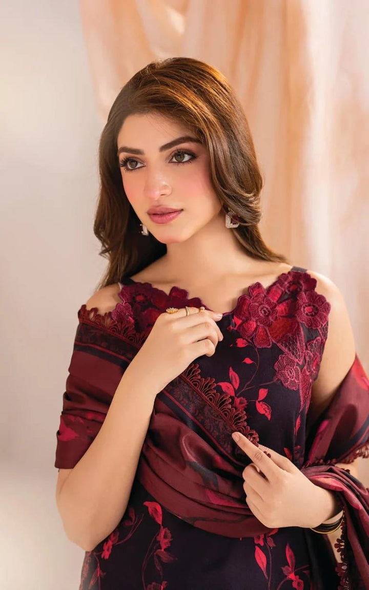 Asifa Nabeel Lawn Suit-Aarasta