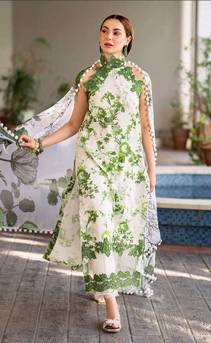 Asifa Nabeel Lawn Suit-Aarasta