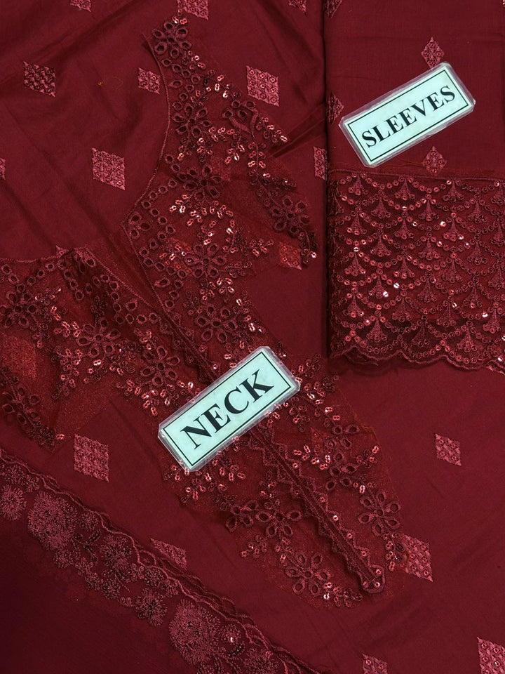 Azure Lawn Suit-Aarasta