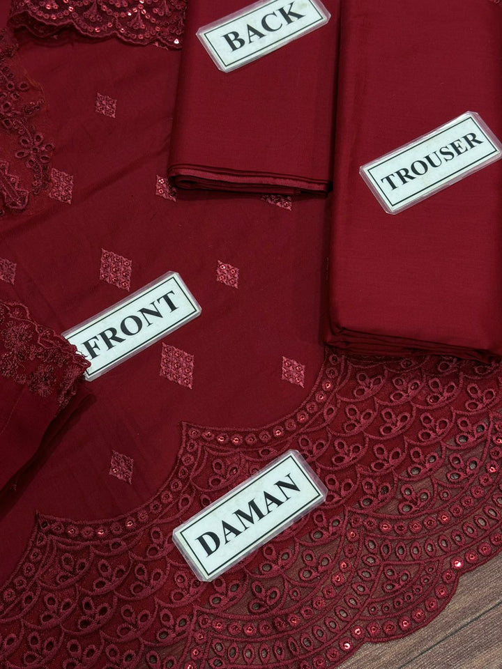 Azure Lawn Suit-Aarasta