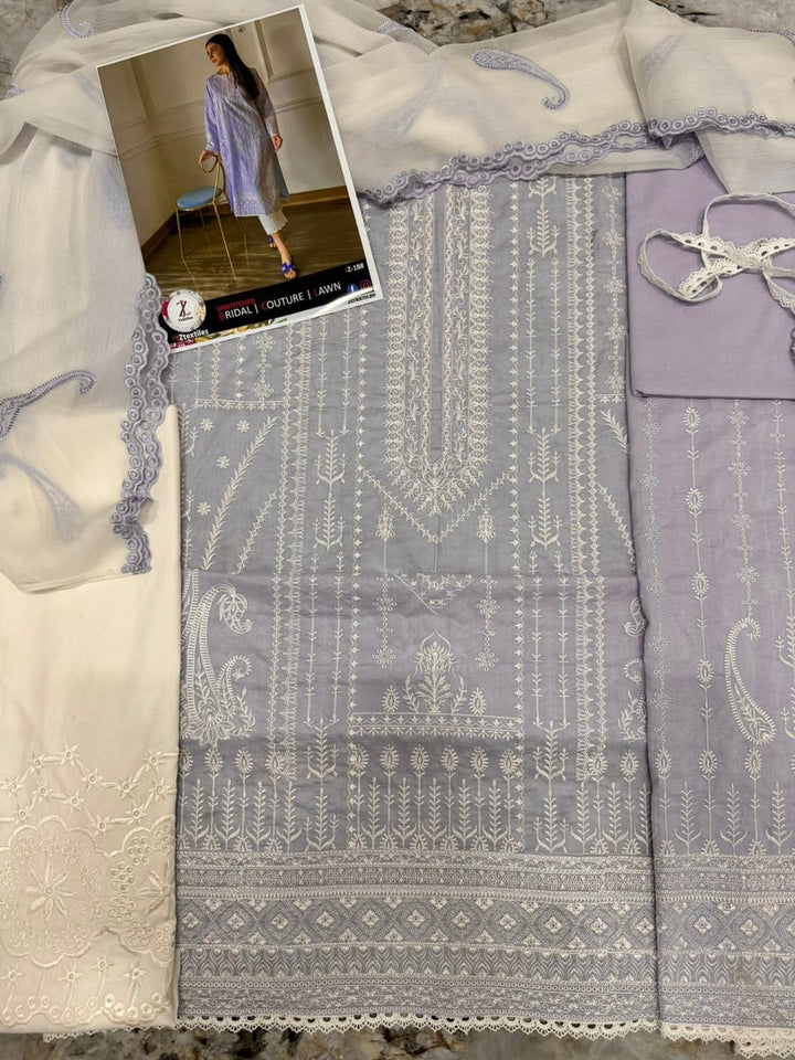 Bareeza Lawn Suit-Aarasta