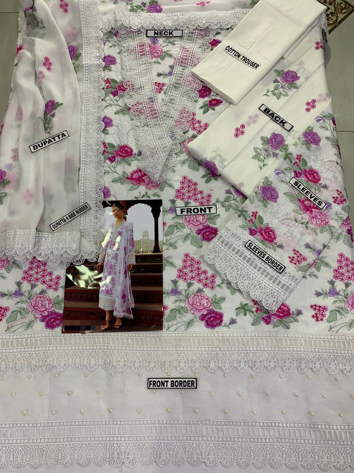 Bareeze Lawn Suit-Aarasta