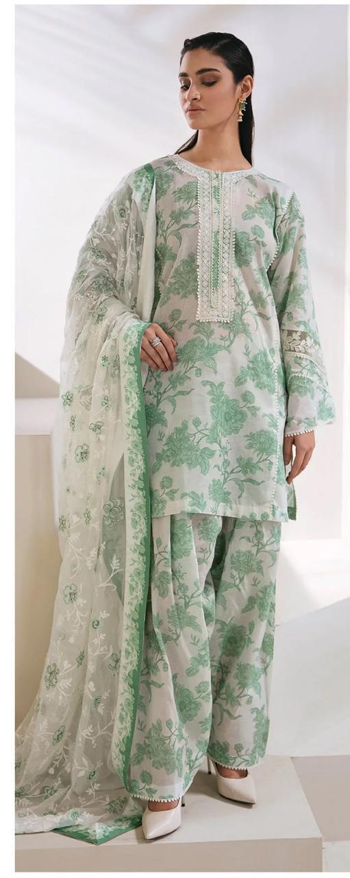 Baroque Lawn Suit-Aarasta