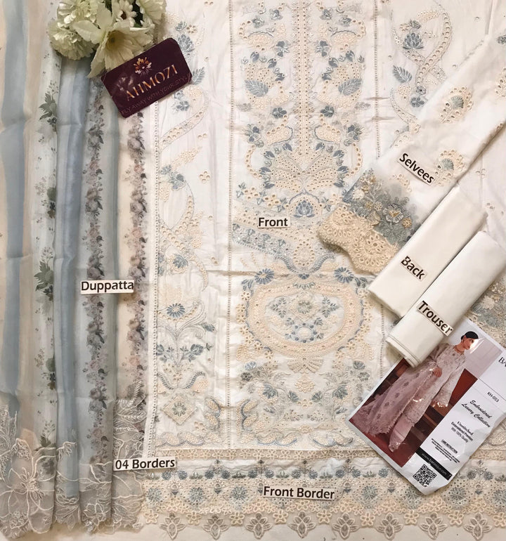 Baroque Lawn Suit-Aarasta