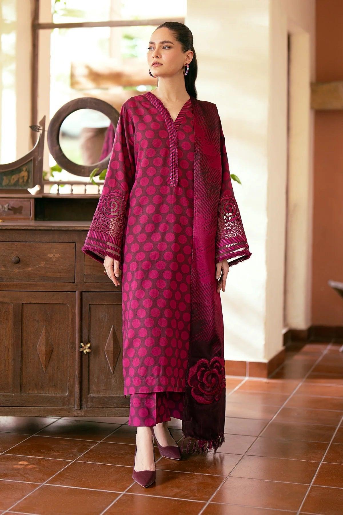 Baroque Lawn Suit-Aarasta
