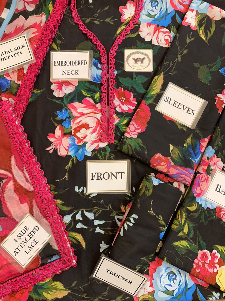 Baroque Lawn Suit-Aarasta