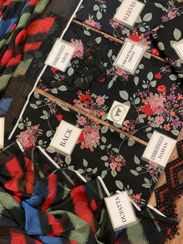 Baroque Lawn Suit-Aarasta