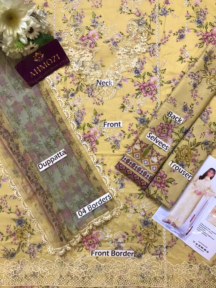 Baroque Lawn Suit-Aarasta