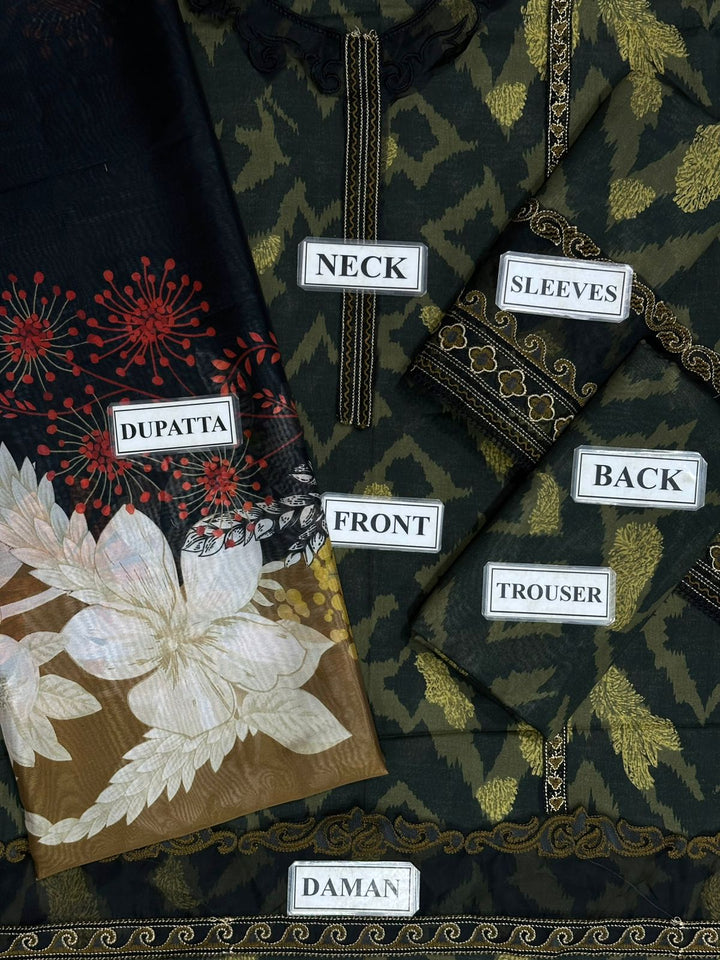 Baroque Lawn Suit-Aarasta