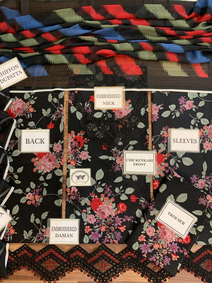 Baroque Lawn Suit-Aarasta